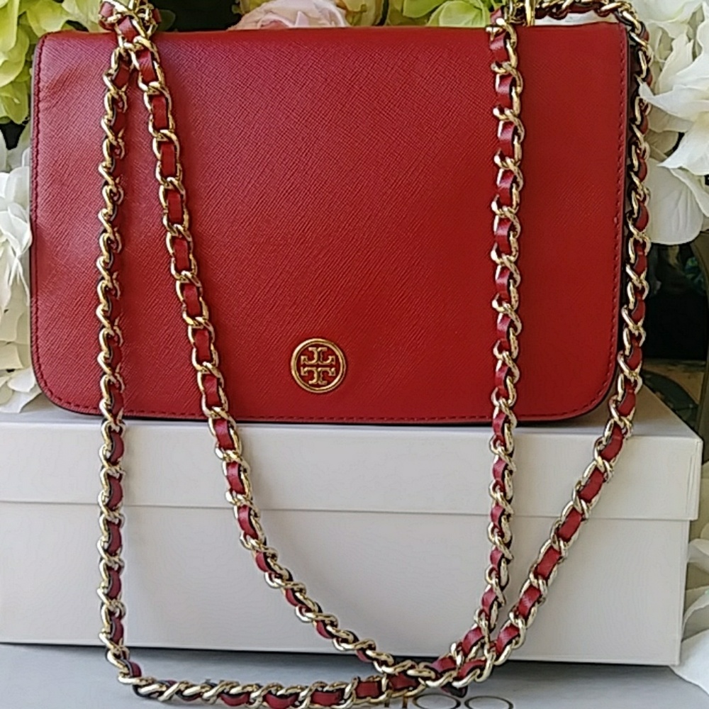Tory Burch Robinson Cross-body Handbag!